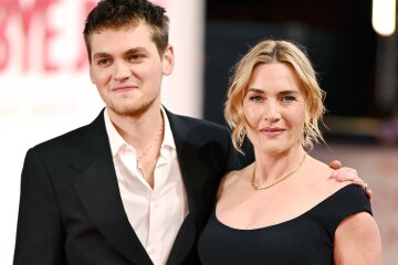 Kate Winslet appeared in public with her 21-year-old son, who has begun a film career.