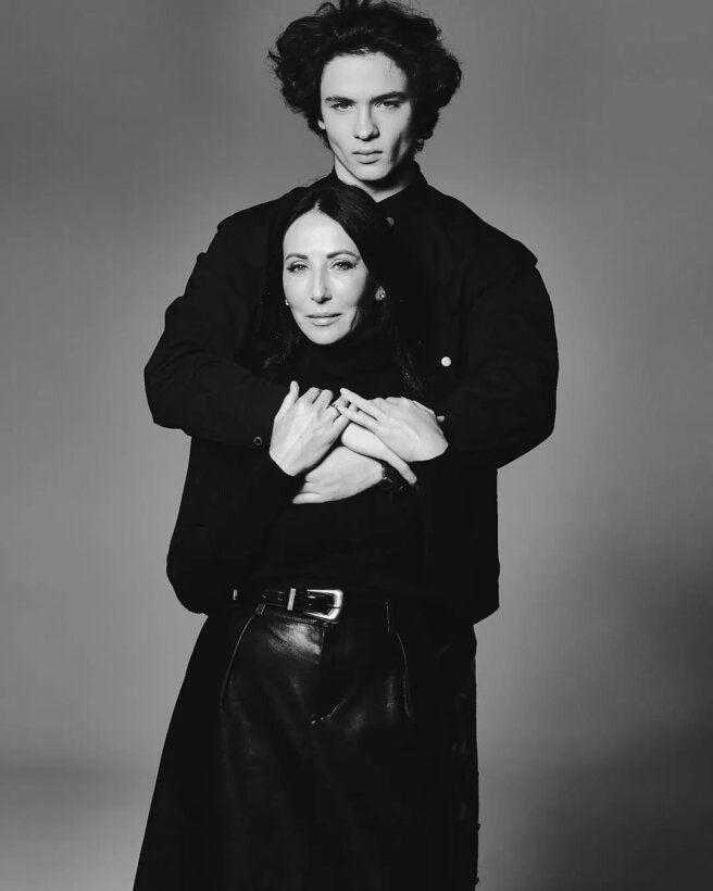 Алика Смехова с сыном