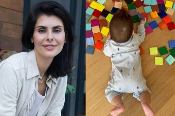 "Like father, like son." Nadezhda Obolentseva shared a new photo of her son with billionaire Evgeny Shvidler.