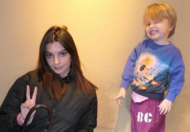 Emily Ratajkowski Posts Rare Photos With Son