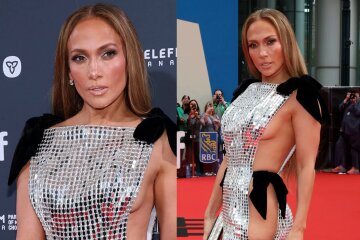 Jennifer Lopez Wears 'Revenge Dress' to Premiere of Ben Affleck Produced Film