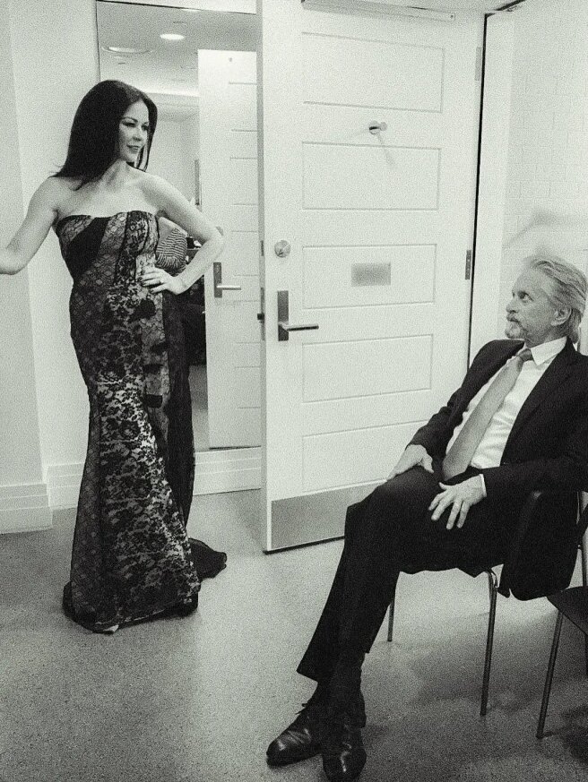 Кэтрин Зета-Джонс и Майкл Дуглас