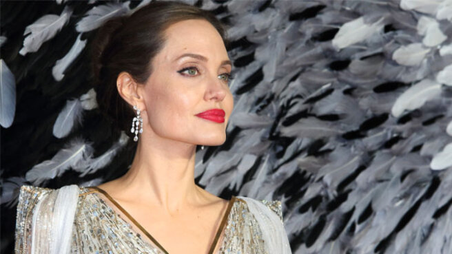 Angelina Jolie sold Churchill's landscape at auction for a record price