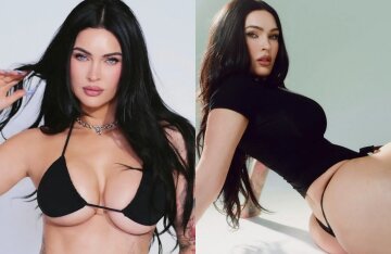 Megan Fox "returned" to social media: the actress posed in lingerie.