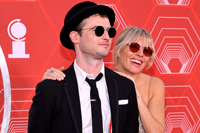 Sienna Miller and Tom Sturridge, Chrissy Teigen and John Legend and others at the Tony Awards in New York