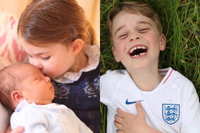 Mom can: the funniest and most touching pictures of the children of the Dukes of Cambridge by Kate Middleton