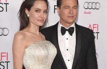 "He was embarrassed." Brad Pitt ran into Angelina Jolie's father and brother at the opening of an exhibition, where he came with his girlfriend