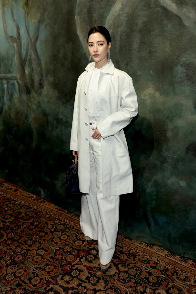 Нарана Эрдынеев на показе Ralph Lauren в рамках Недели моды в Нью-Йорке, 2026 год