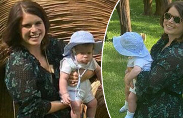 Princess Eugenie has published new photos with her four-month-old son