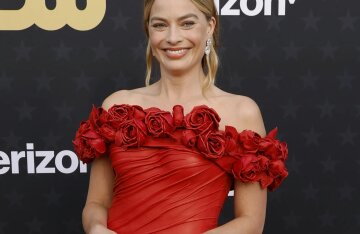 Margot Robbie, Jennifer Aniston, Emily Blunt at the 2024 Critics Choice Awards