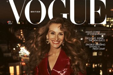 "Good genes, a fulfilling life, the love of a good man." Julia Roberts talks about marriage for Vogue