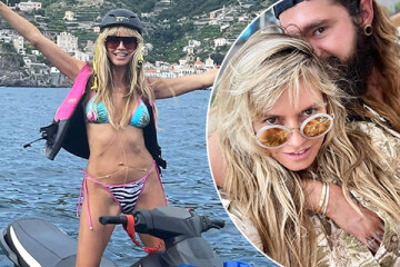 Heidi Klum and Tom Kaulitz celebrate their wedding anniversary on the island of Capri