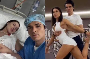 "Her legs were shaking." Lerchek, who has terminal cancer, returned to dance.