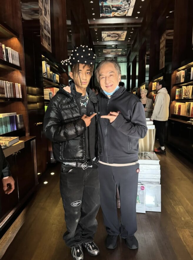 Джейден Смит и Джеки Чан