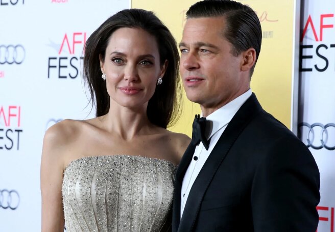 "Allows too much to make sure he's on her side." Brad Pitt thinks Angelina Jolie is risking their son's life for revenge