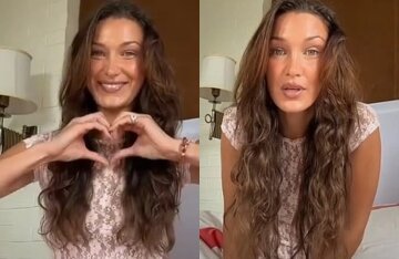 "Looks 47." Bella Hadid criticized for video without makeup