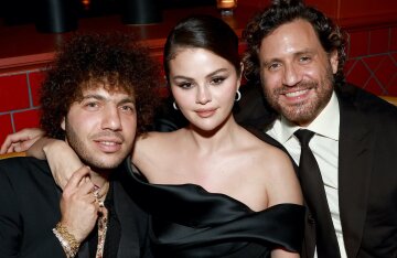 Selena Gomez attended a party with her boyfriend and a colleague with whom she was suspected of having an affair