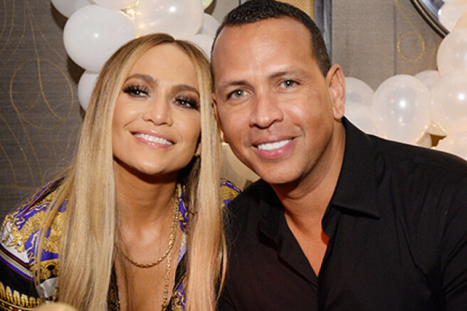 As friends: Jennifer Lopez and Alex Rodriguez went out for dinner together after breaking up