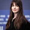 Anne Hathaway hits the Verity premiere in a black sequined Prabal Gurung gown