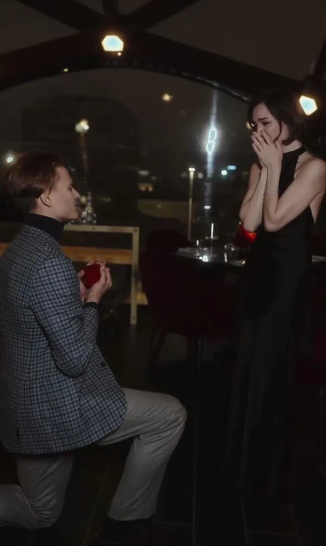 Помолвка Евгении Медведевой и Ильдара Гайнутдинова