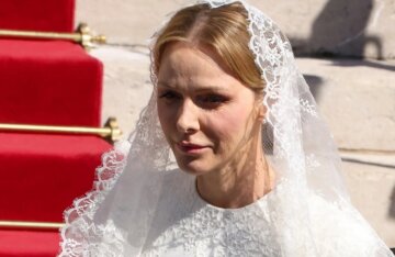 Princess Charlene took advantage of her "white privilege" at a meeting with Pope Leo XIV.