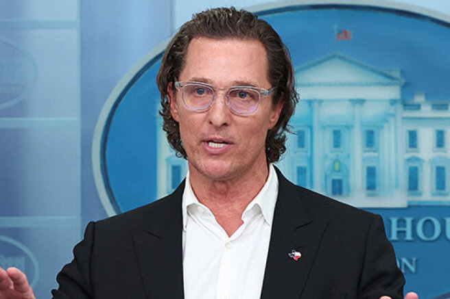 Matthew McConaughey spoke at the White House and called for increased gun control