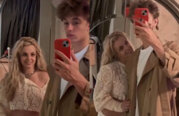 Britney Spears returned to social media after her drunk driving arrest and shared a new video with her 19-year-old son.