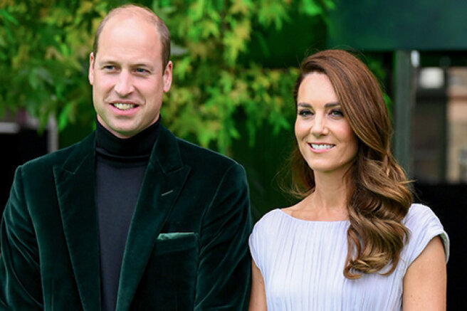 Kate Middleton and Prince William at the Earthshot Prize Awards