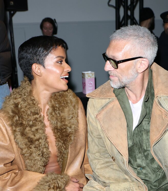 Нара Баптиста и Венсан Кассель