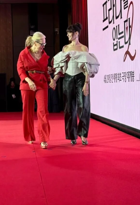 Мэрил Стрип и Энн Хэтэуэй