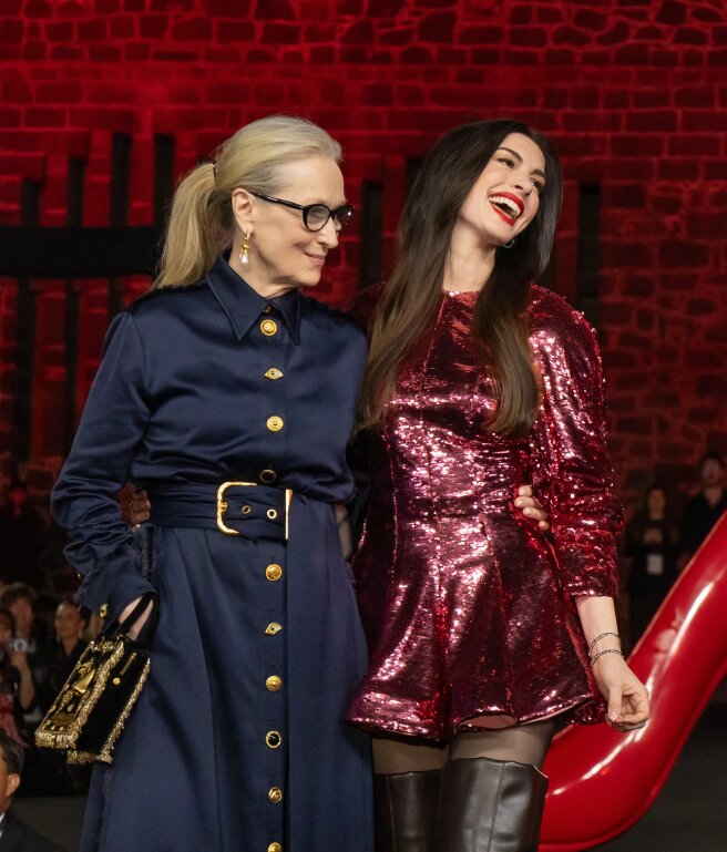 Мэрил Стрип и Энн Хэтэуэй