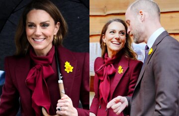 Kate Middleton and Prince William arrived in Wales for a visit