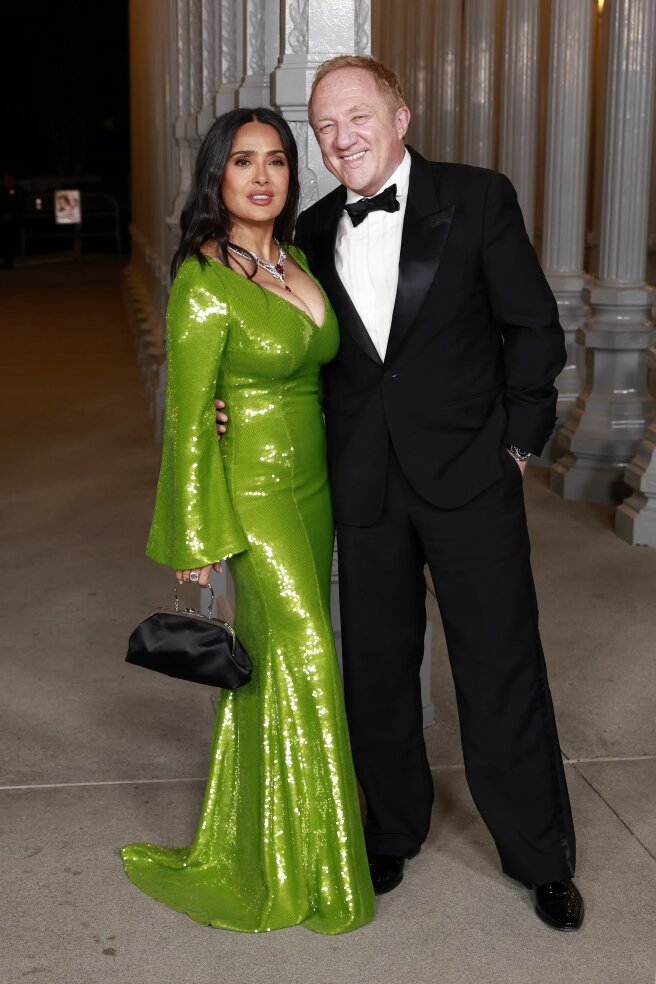 Сальма Хайек и Франсуа-Анри Пино