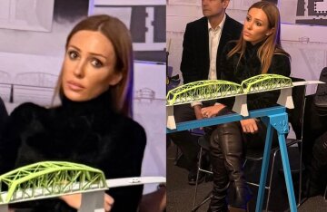 Bianca Censori, in a closed-off look, met with Columbia University students.