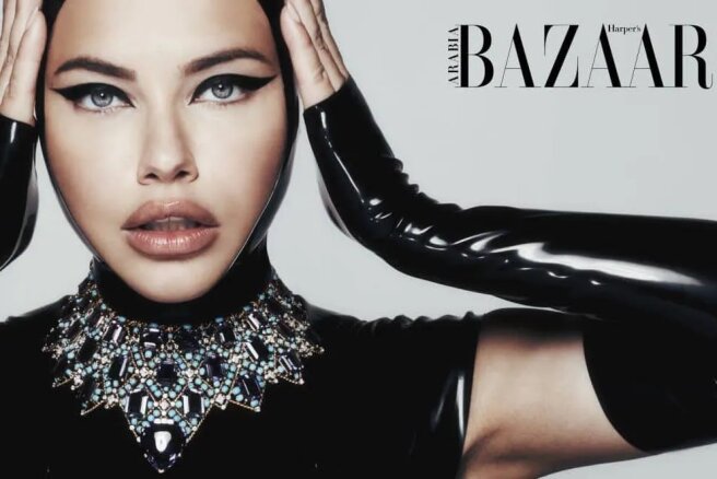 "I'll never be 16 again." Adriana Lima starred for Harpers's Bazaar and responded to criticism of her appearance