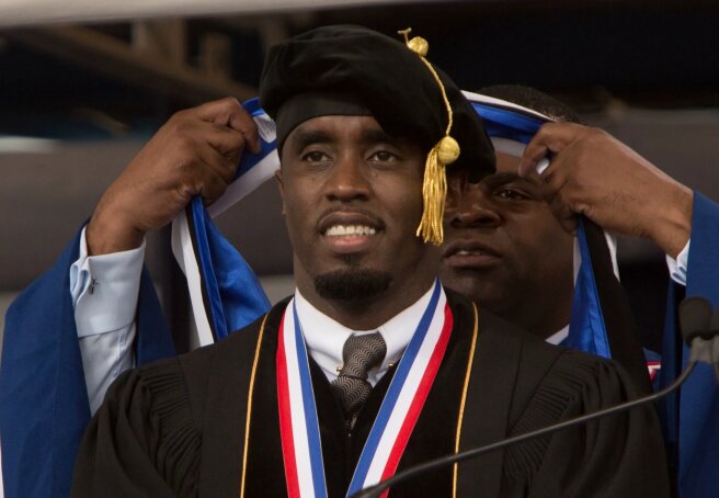 A US university has stripped P Diddy of his honorary degree and will return his $1 million donation over a video of the rapper beating his ex-girlfriend