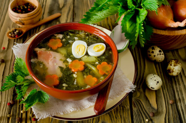 Nettle soup