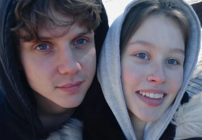 16-year-old Anna Peresild vacationed with her boyfriend, Vanya Dmitrienko, in Sri Lanka.