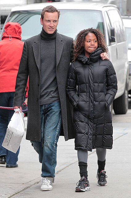 Michael Fassbender and Nicole Behari