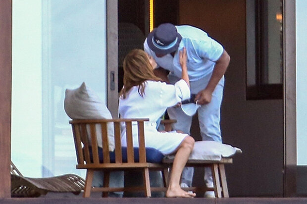 Jennifer Lopez and Alex Rodriguez