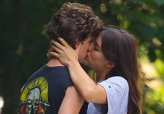 Tom Cruise and Katie Holmes' Daughter Suri Filmed Kissing Her Boyfriend