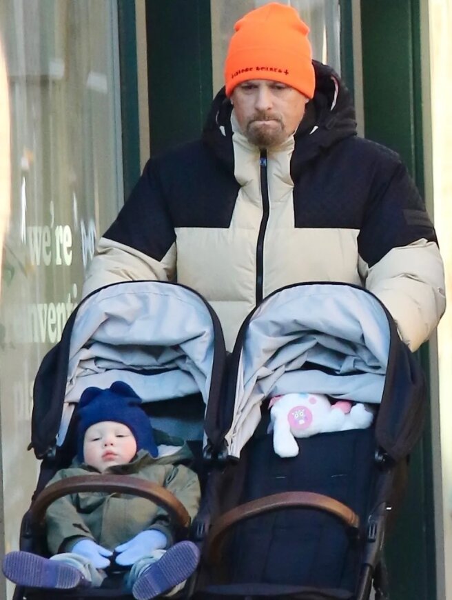 Бенджи Мэдден с сыном