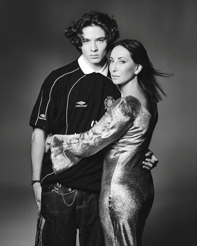 Алика Смехова с сыном