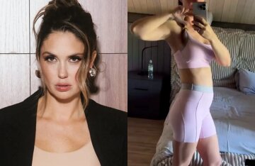 "I was so slim and not fat." Agata Muceniece showed off her post-baby figure and talked about her weight loss.