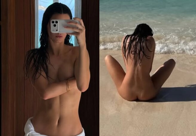Kendall Jenner staged a nude photoshoot to celebrate her 30th birthday.