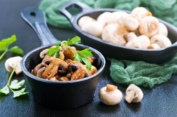 Mushroom dishes