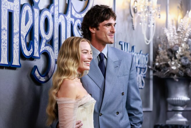 Марго Робби и Джейкоб Элорди на австралийской премьере фильма 