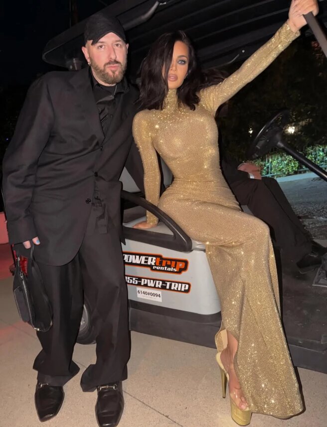 Демна Гвасалия и Ким Кардашьян