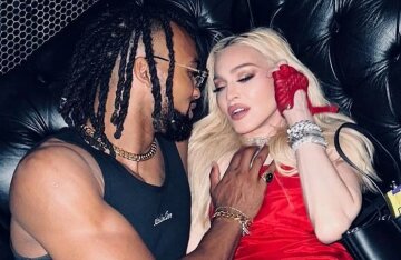 Madonna intrigues fans with photos with a mysterious young man