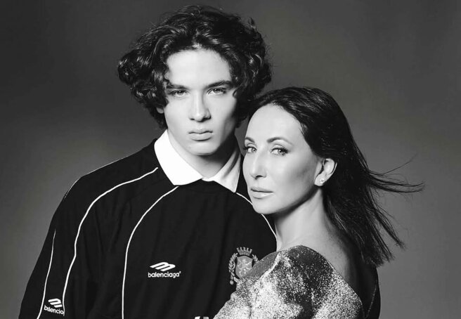 "What a handsome guy." Online discussion about Alika Smekhova's 18-year-old son